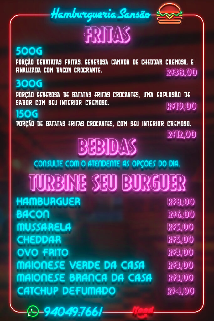 MENU PAGINA 4